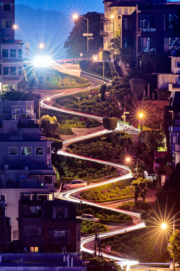 Lombard Street in San Francisco